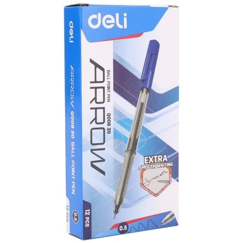 Pióro kulkowe Arrow 0,5mm niebieskie (12szt)