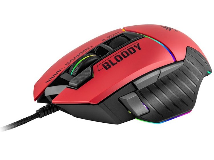 A4TECH MYSZ W95MAX USB SPORTS RED A4TMYS47257