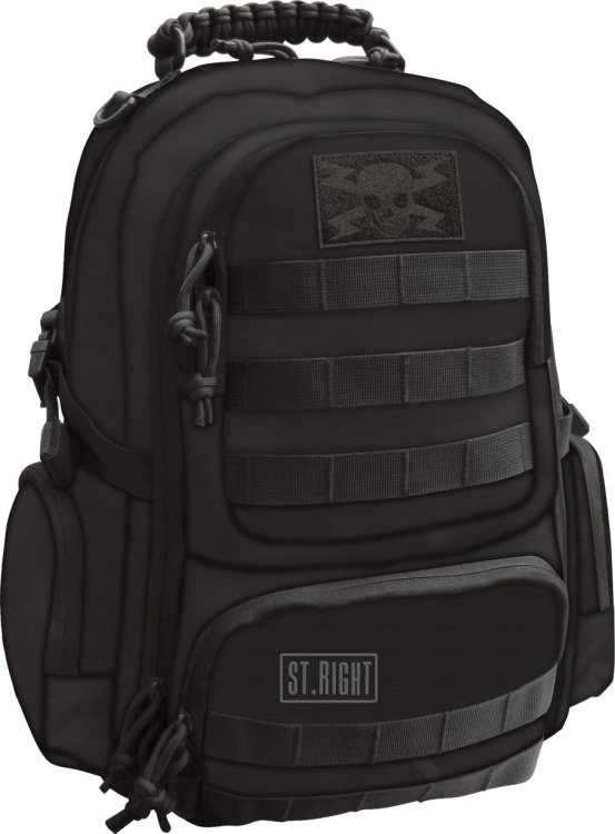 Plecak 4-komorowy Military Black