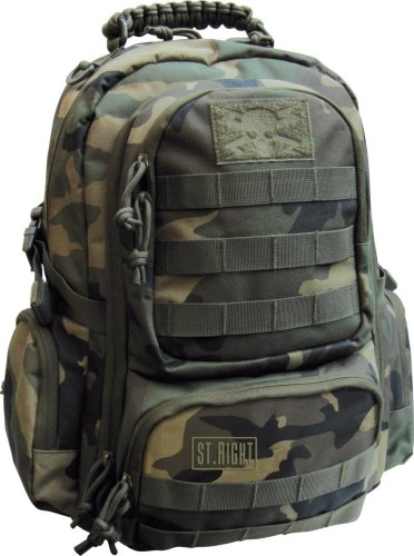 Plecak 4-komorowy Military Woodland Camo