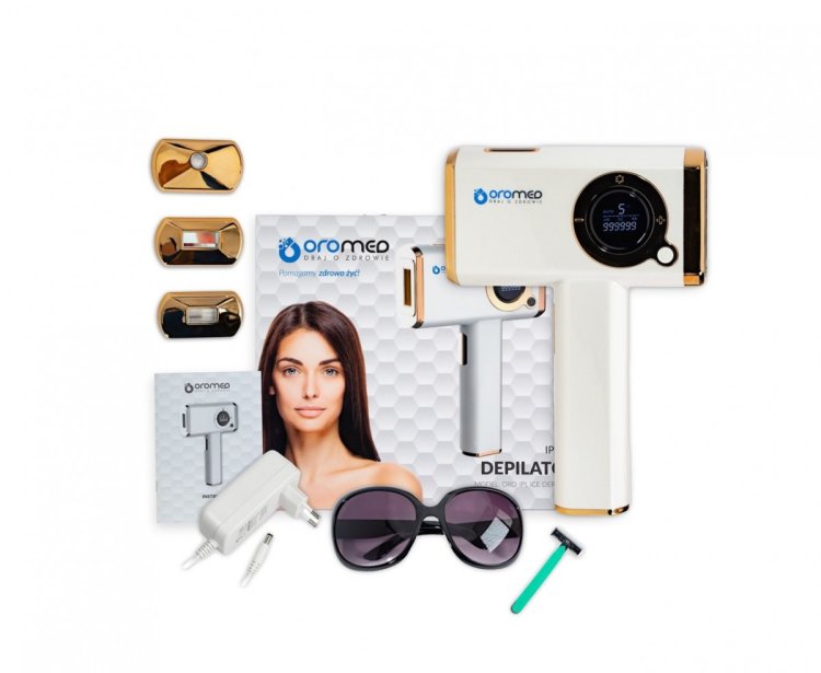 Depilator laserowy do włosów i ciała ORO-IPL ICE OROMED