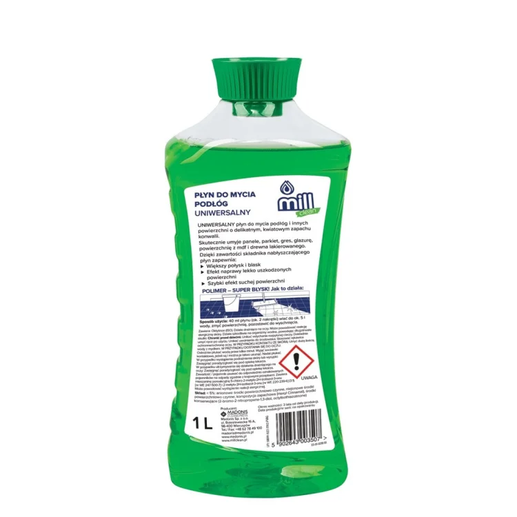 MILL CLEAN Płyn do mycia podłóg o zapachu Konwalii 1l