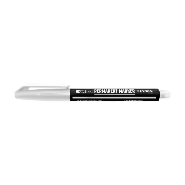 Marker lakierowy biały 1mm (10szt)
