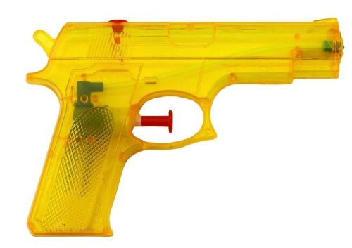 Pistolet na wodę żółty 15cmx10,5cm