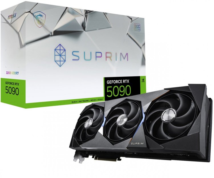 Karta graf. MSI RTX 5090 32G SUPRIM SOC