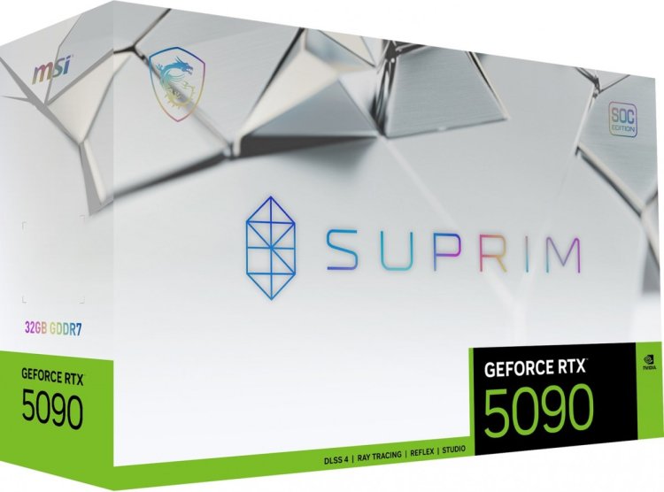 Karta graf. MSI RTX 5090 32G SUPRIM SOC