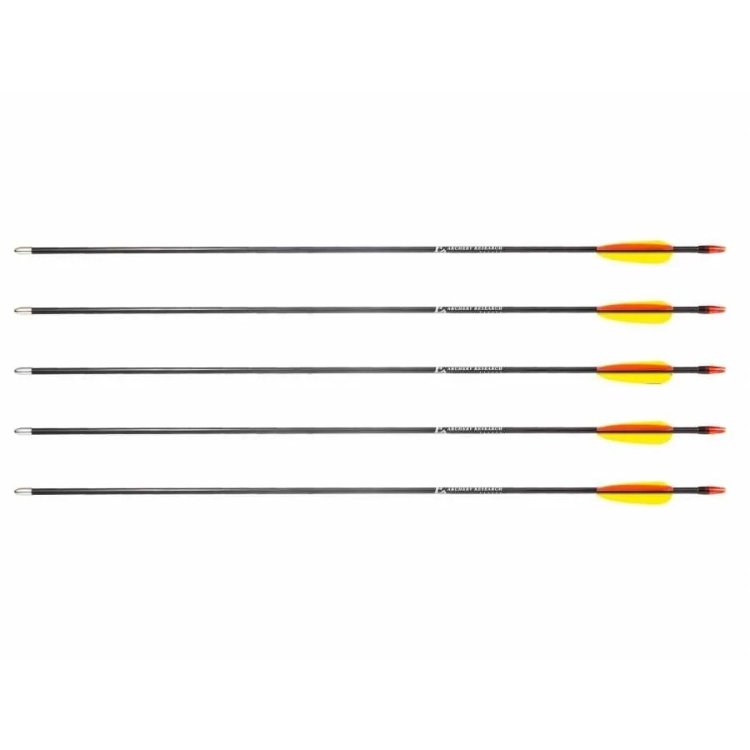 Strzały z włókna szklanego 28" Poe Lang - zestaw 5 sztuk (D-055-B3)