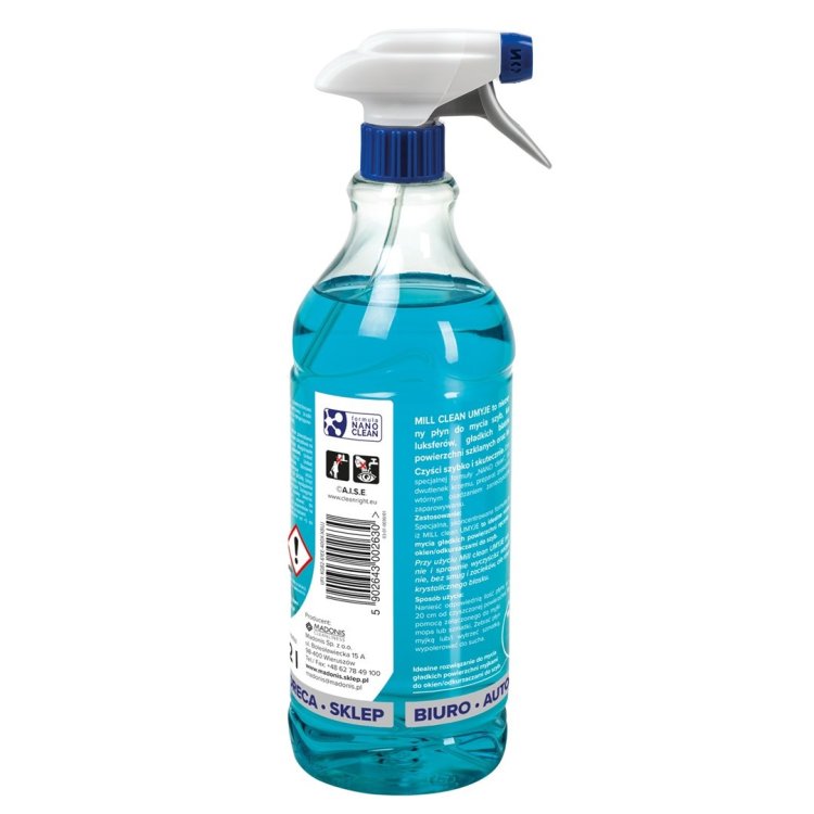 MILL CLEAN UMYJE Płyn do mycia szyb, luster, glazury 1,22l