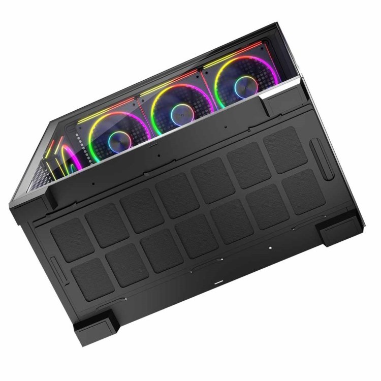 MODECOM OBUDOWA VOLCANO STELLAR ARGB MIDI 8F BLACK