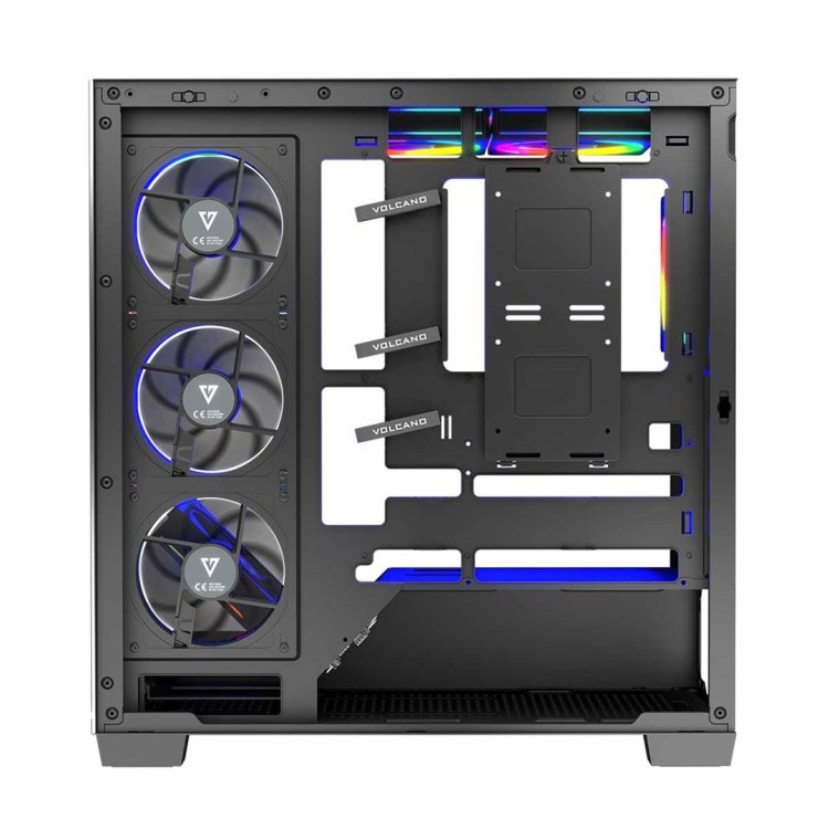 MODECOM OBUDOWA VOLCANO STELLAR ARGB MIDI 8F BLACK