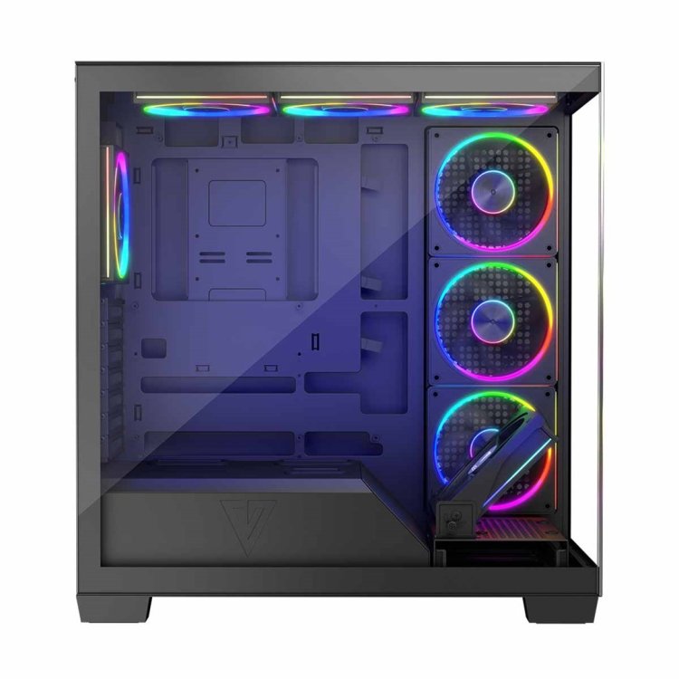 MODECOM OBUDOWA VOLCANO STELLAR ARGB MIDI 8F BLACK
