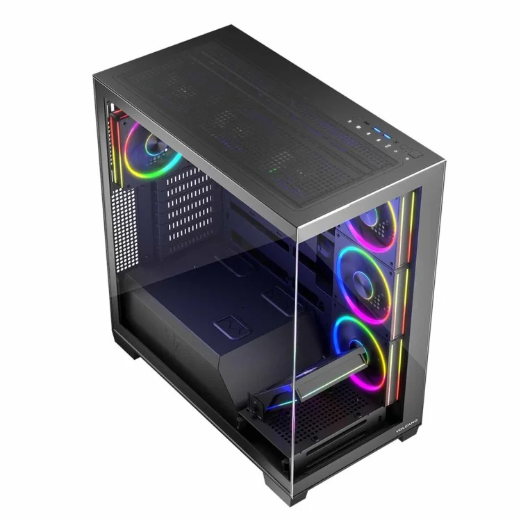 MODECOM OBUDOWA VOLCANO STELLAR ARGB MIDI 8F BLACK