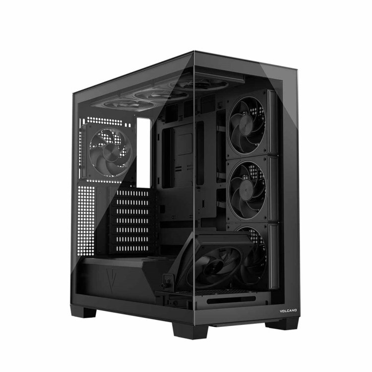 MODECOM OBUDOWA VOLCANO STELLAR ARGB MIDI 8F BLACK