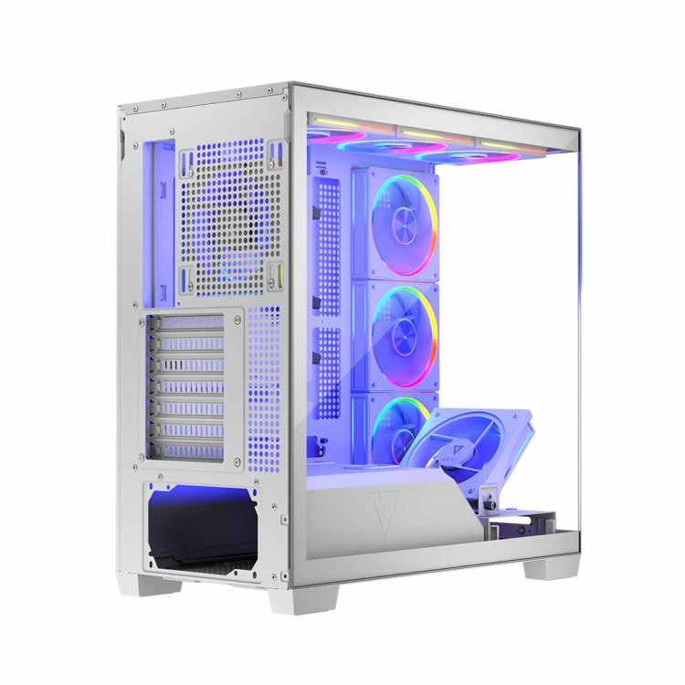 MODECOM OBUDOWA VOLCANO STELLAR ARGB MIDI 8F WHITE