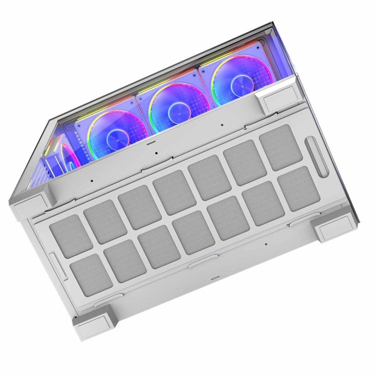 MODECOM OBUDOWA VOLCANO STELLAR ARGB MIDI 8F WHITE