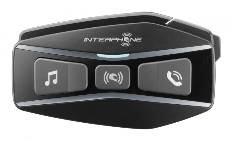 Intercom motocyklowy INTERPHONE U-COM 16, komplet na 1 kask