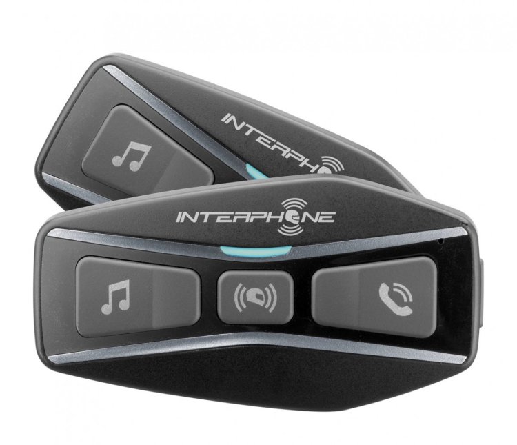 Intercom motocyklowy INTERPHONE U-COM 4, komplet na 2 kaski