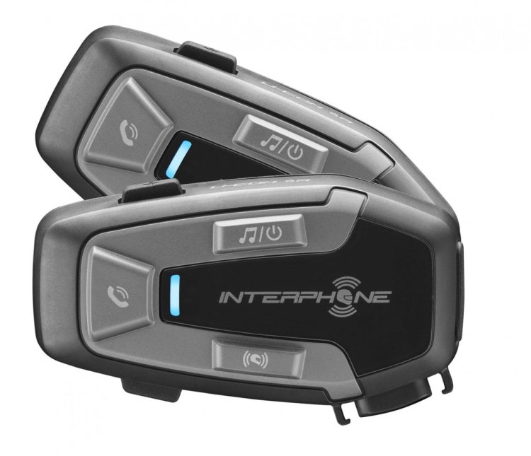 Intercom motocyklowy INTERPHONE U-COM 6R, komplet na 2 kaski