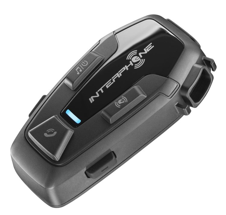 Intercom motocyklowy INTERPHONE U-COM 7R, komplet na 1 kask