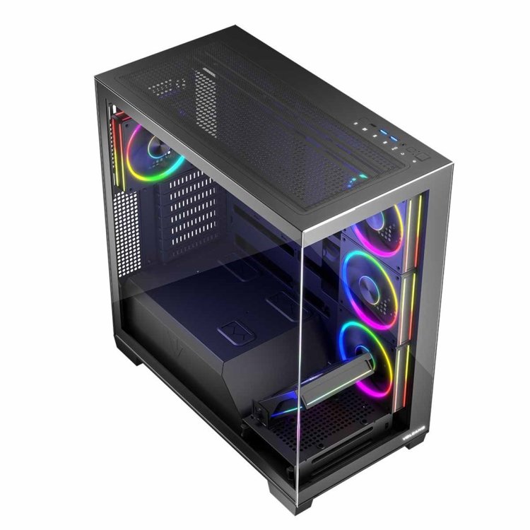 MODECOM OBUDOWA VOLCANO STELLAR ARGB MIDI 5F BLACK