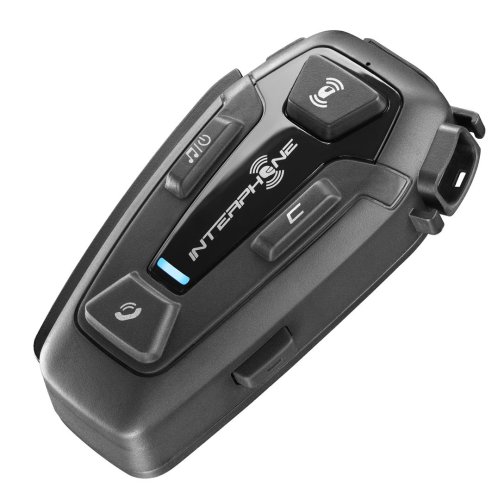 Intercom motocyklowy INTERPHONE U-COM 8R, komplet na 1 kask