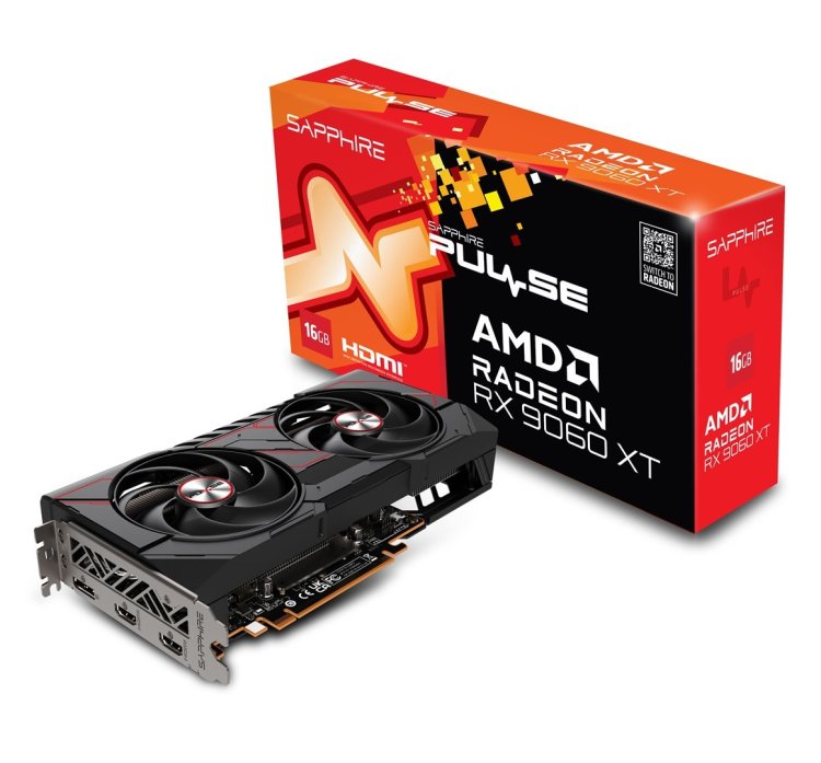 Karta graf. SAPPHIRE PULSE RX 9060 XT GAMING 16GB