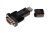 Adapter DIGITUS DA-70156 (USB M - RS-232 M; kolor czarny)