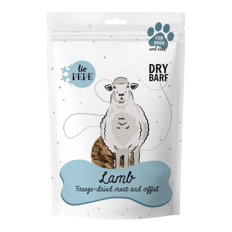 Paka Zwierzaka Lio Pepe Przysmak Lamb (jagnięce płuco) XL 90g