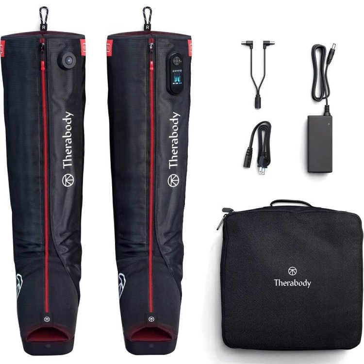 Buty kompresyjne Therabody JetBoots Pro Plus M - urządzenie do masażu limfatycznego