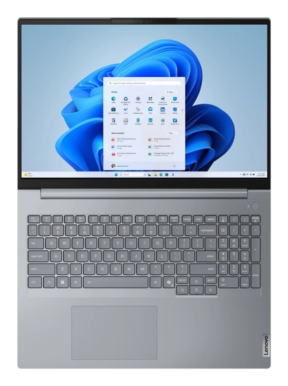 Lenovo ThinkBook 16 G8 Ultra 7 255H 16.0" WUXGA IPS 300nits 60Hz 16GB DDR5 5600 SSD512 Intel Arc 140T 45Wh W11Pro Arctic Grey 3Y OnSite