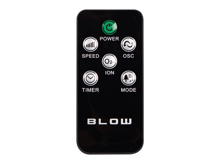 BLOW WENTYLATOR KOLUMNOWY XXL 125CM 90W CZARNY