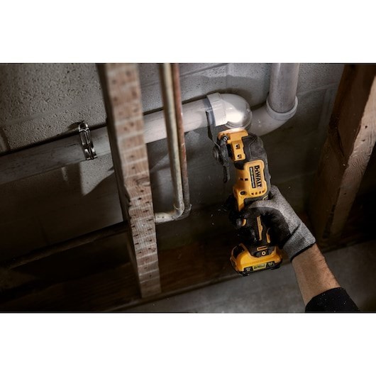DeWALT DCS353NT-XJ oscylujące narzędzie wielofunkcyjne Czarny, Żółty 12 W