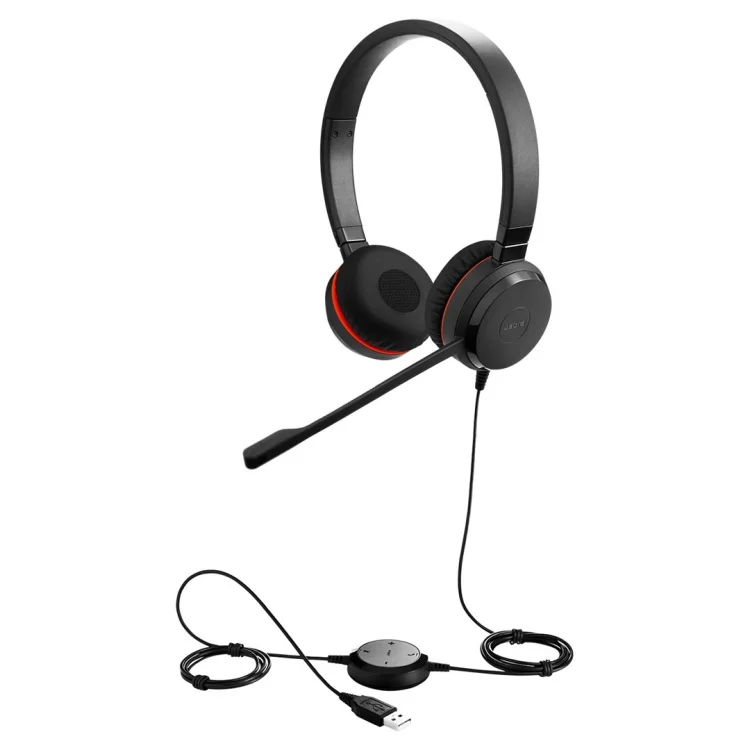 Jabra 4999-823-309 słuchawki/zestaw słuchawkowy Przewodowa Opaska na głowę Biuro/centrum telefoniczne USB Typu-A Bluetooth Czarny