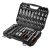 Klucze nasadowe 1/4", 1/2", zestaw 110 szt.