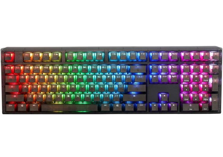 Klawiatura gamingowa Ducky One 3 Aura Black, RGB LED - Gateron Baby Kangaroo (US)