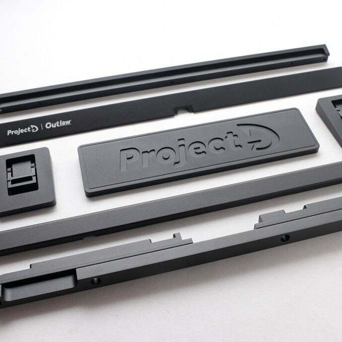 Ducky Outlaw 65 klawiatura Uniwersalne USB Czarny
