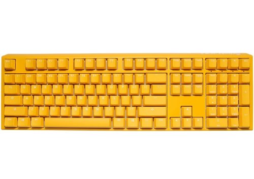 Ducky One 3 klawiatura Gaming USB QWERTY Angielski Żółty
