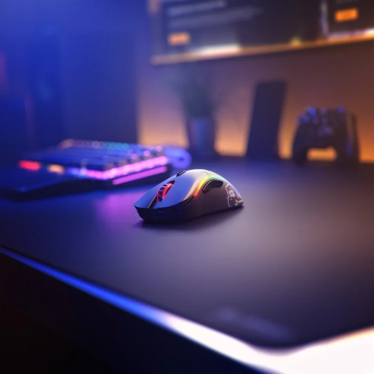 Glorious PC Gaming Race GLO-MS-DW-MB myszka Po prawej stronie RF Wireless 19000 DPI