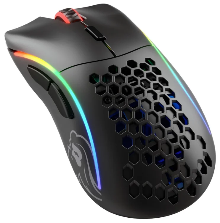 Glorious PC Gaming Race GLO-MS-DW-MB myszka Po prawej stronie RF Wireless 19000 DPI