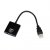 Adapter IBOX IAHV01 (HDMI M - D-Sub (VGA) F; 1m; kolor czarny)