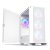 Montech AIR 100 ARGB, Micro-ATX, szkło hartowane - białe