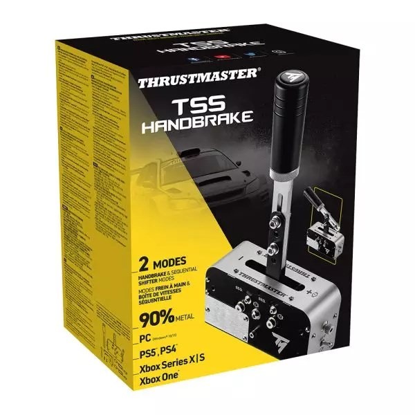 Thrustmaster 4060306 kontroler gier Czarny, Srebrny USB Hamulec ręczny PC, PlayStation 4, PlayStation 5, Xbox One, Xbox One S, Xbox One X, Xbox Series