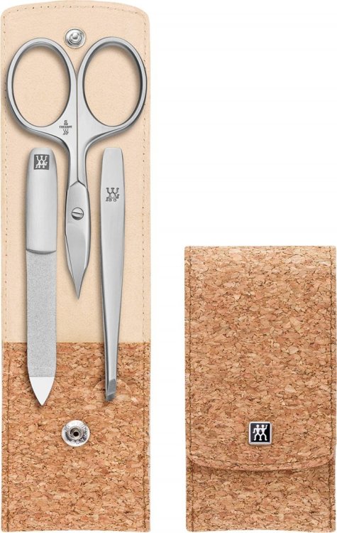 Zestaw do manicure ZWILLING Twinox 97690-006-3 – korkowe etui 3 elementy