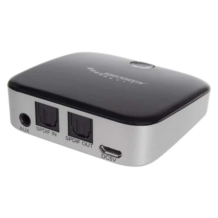 Adapter AUDIOCORE AC830 (Jack - Micro USB ; kolor czarno-srebrny)