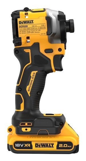 Zakrętarka udarowa DeWalt DCF850D2T 18V 2x 2.0Ah 3 biegowa 205Nm