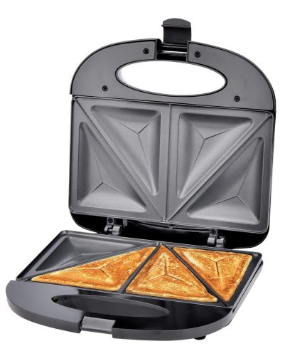 Opiekacz do kanapek Esperanza ASIAGO EKT011 (1000W; kolor czarno-srebrny)