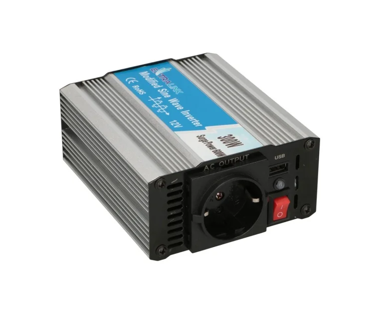 Extralink Przetwornica napięcia OPIM-300W samochodowa 12V, 300W modyfikowany sinus