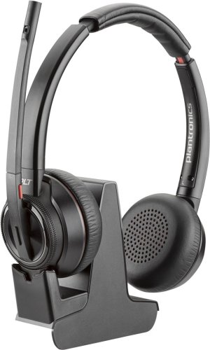 POLY Zestaw słuchawkowy Savi 8220 UC z certyfikatem Microsoft Teams DECT 1880–1900 MHz USB-A