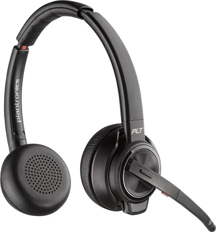 POLY Zestaw słuchawkowy Savi 8220 UC z certyfikatem Microsoft Teams DECT 1880–1900 MHz USB-A