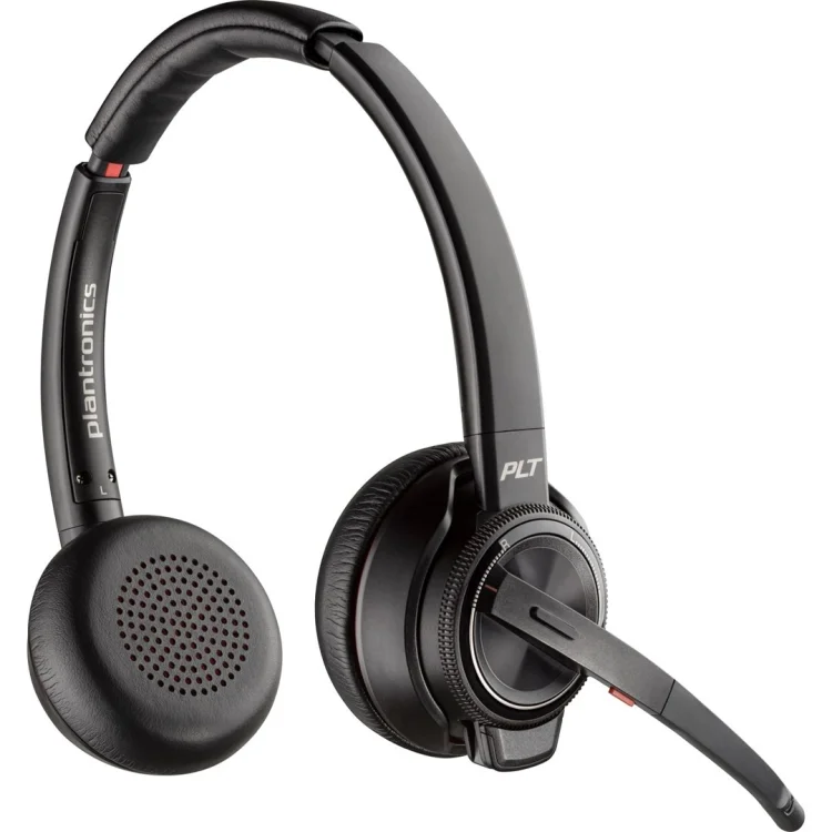POLY Zestaw słuchawkowy Savi 8220 UC z certyfikatem Microsoft Teams DECT 1880–1900 MHz USB-A